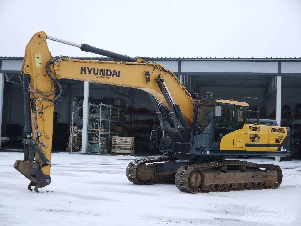 Hyundai HX 330 L Vikšriniai ekskavatoriai