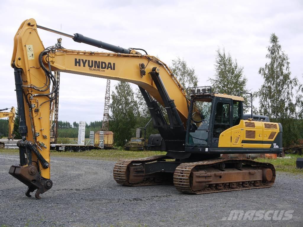 Hyundai HX 330 L Vikšriniai ekskavatoriai