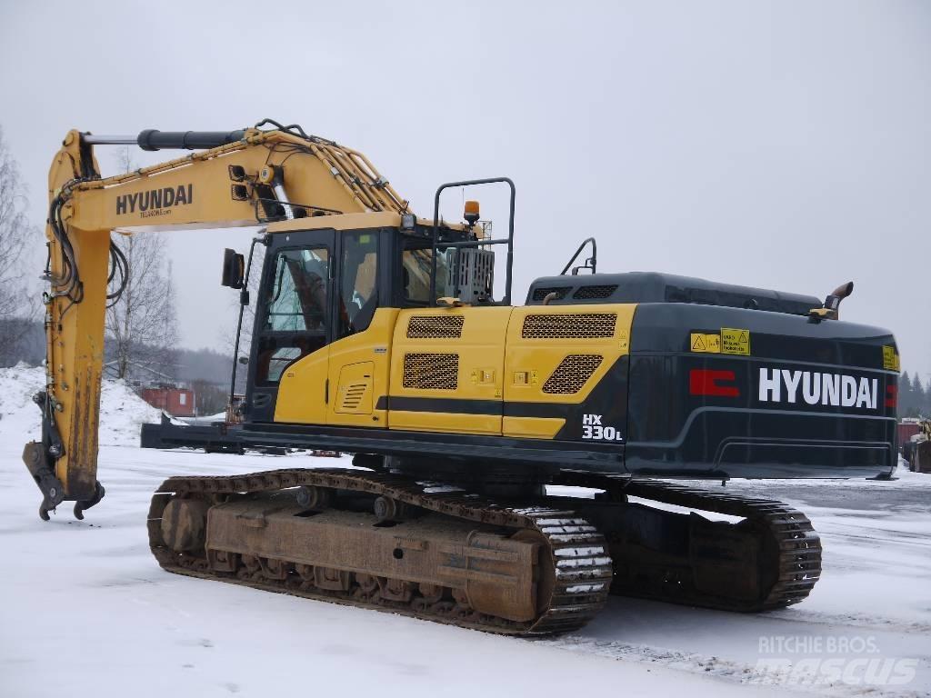 Hyundai HX 330 L Vikšriniai ekskavatoriai