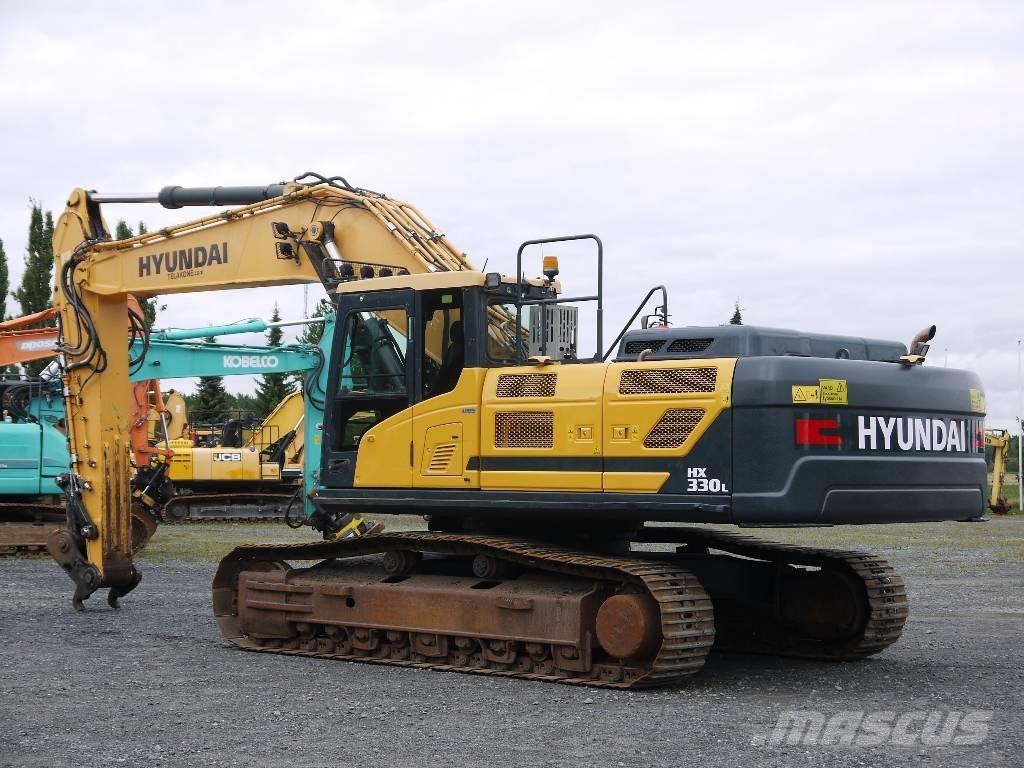 Hyundai HX 330 L Vikšriniai ekskavatoriai