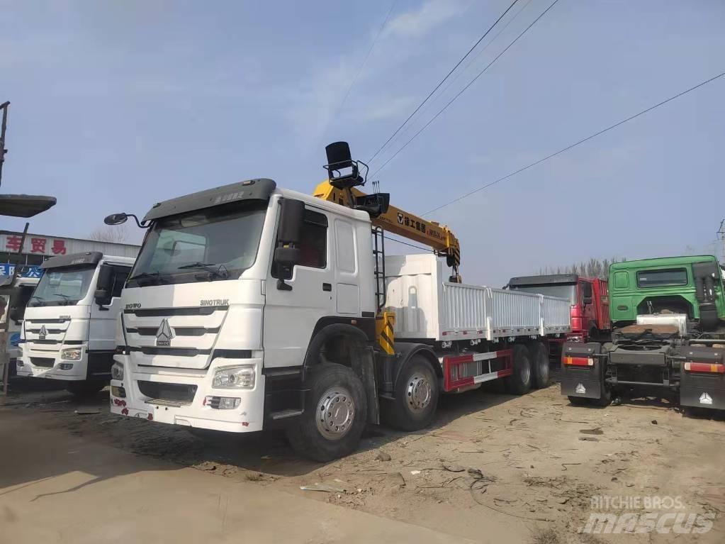 Howo 375 8X4 Automobiliniai kranai