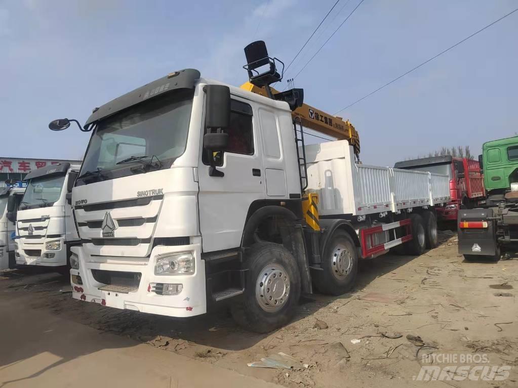 Howo 375 8X4 Automobiliniai kranai