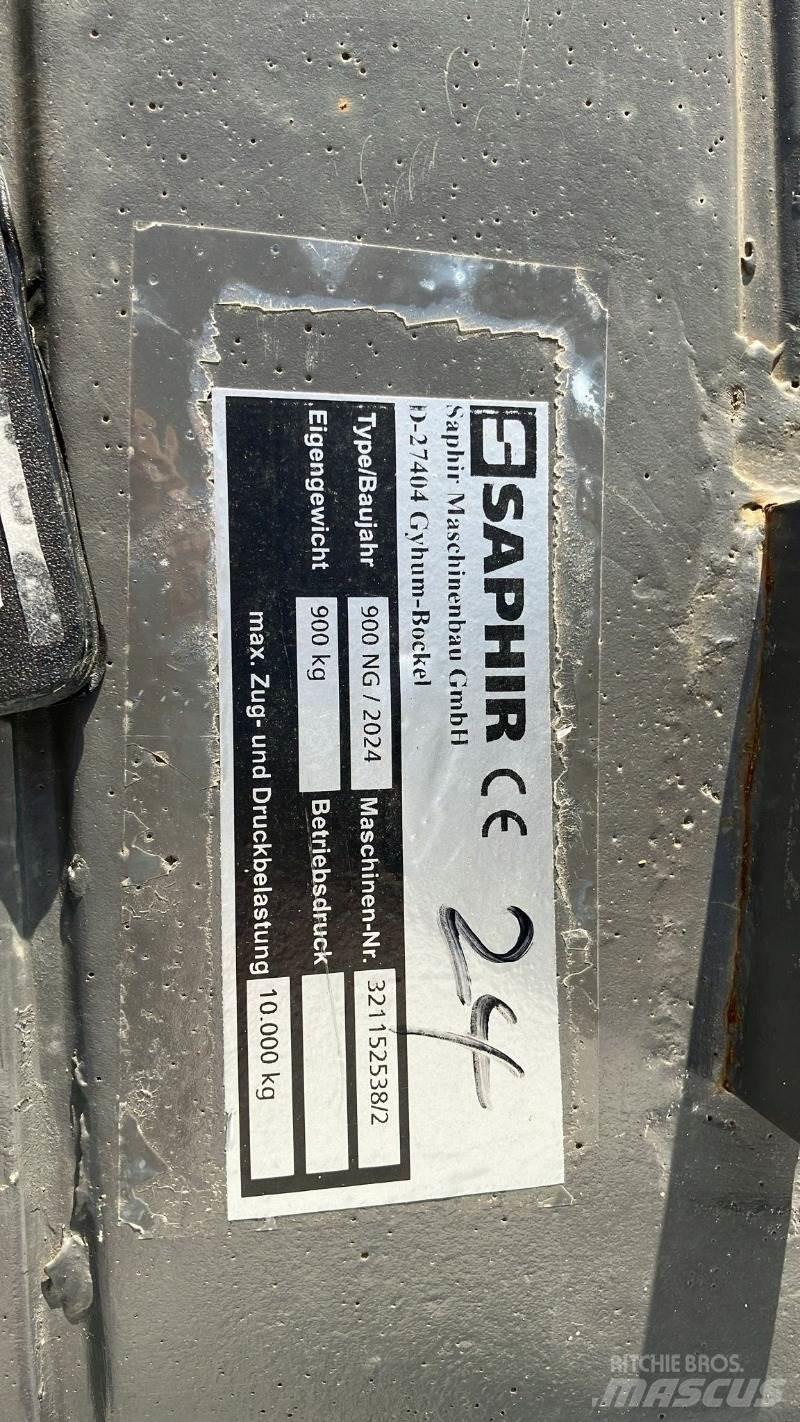 Saphir NG900 Kiti naudoti traktorių priedai