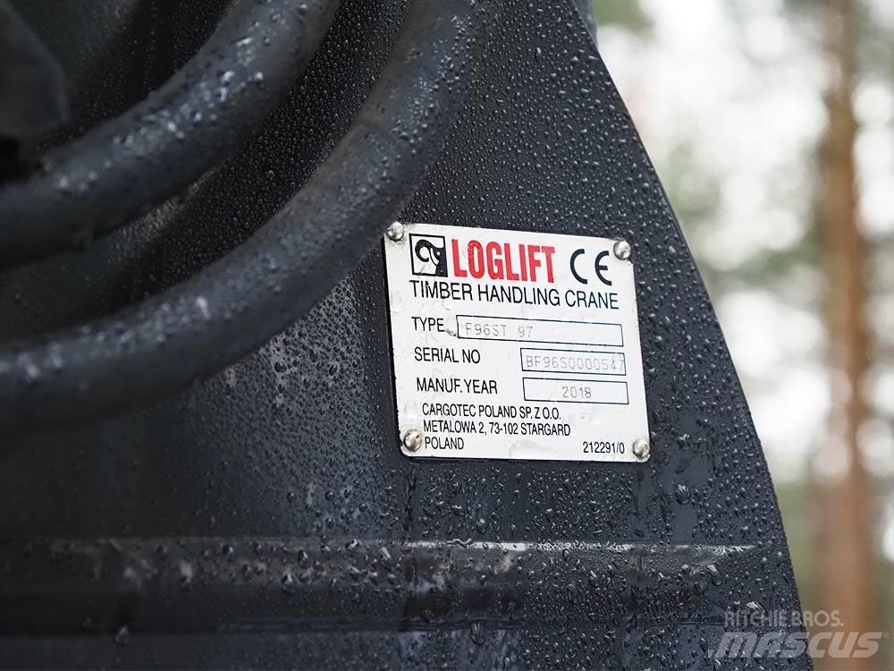 Loglift 96 S Medienos kranai