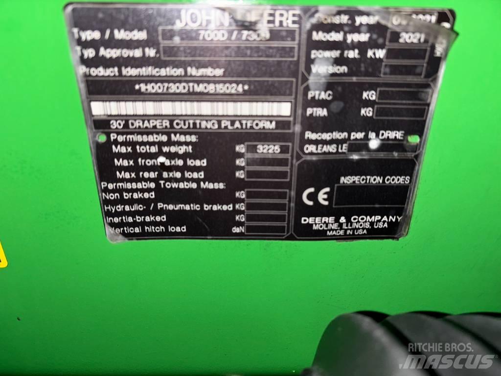 John Deere T670I 4WD Derliaus nuėmimo kombainai