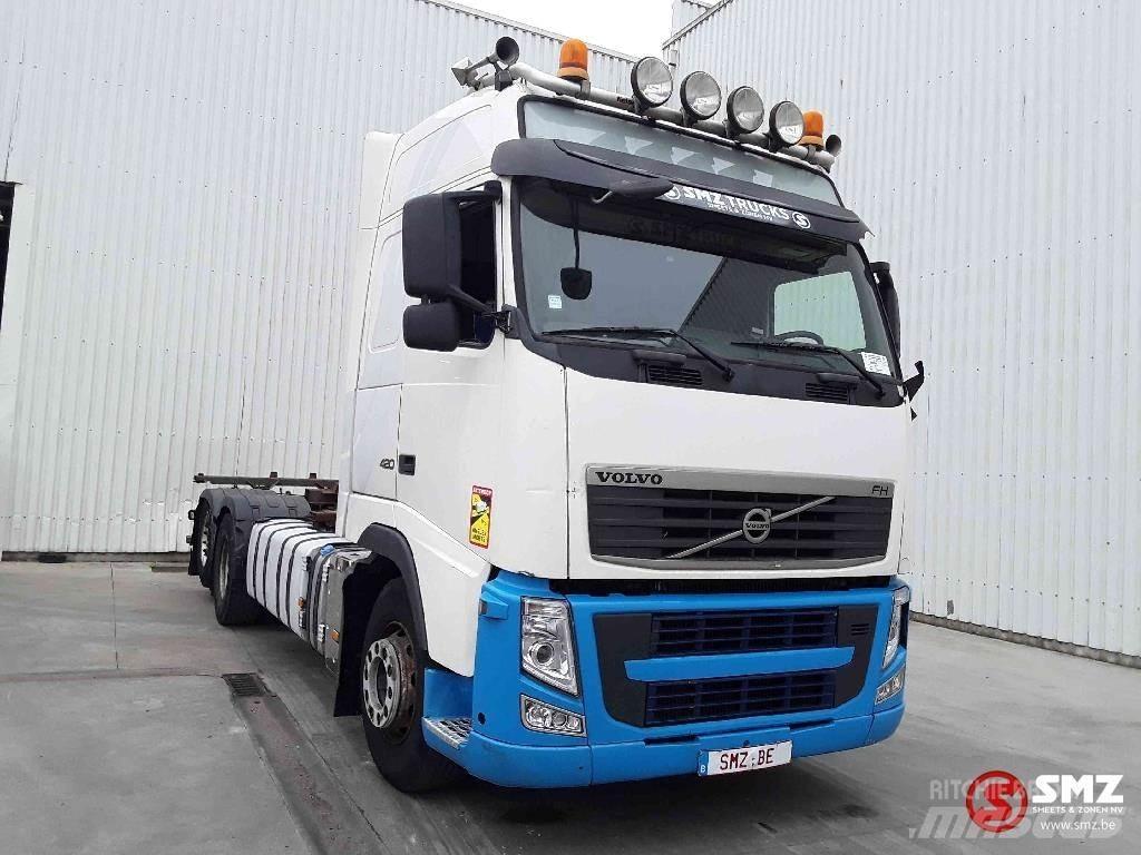 Volvo FH 420 6x2 Konteinerių nuožulnaus pakėlimo ant platformos krautuvai
