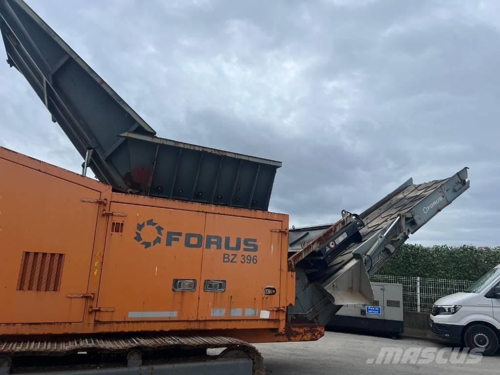 Forus BZ396 Atliekų smulkintuvai