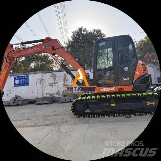 Kubota KX 080-4 Vidutinės galios ekskavatoriai 7-12 t
