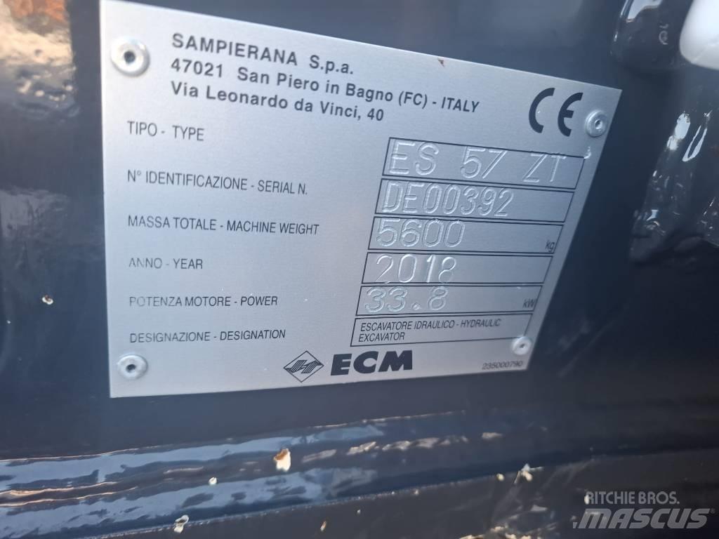 ECM ES 57 ZT Mini ekskavatoriai < 7 t