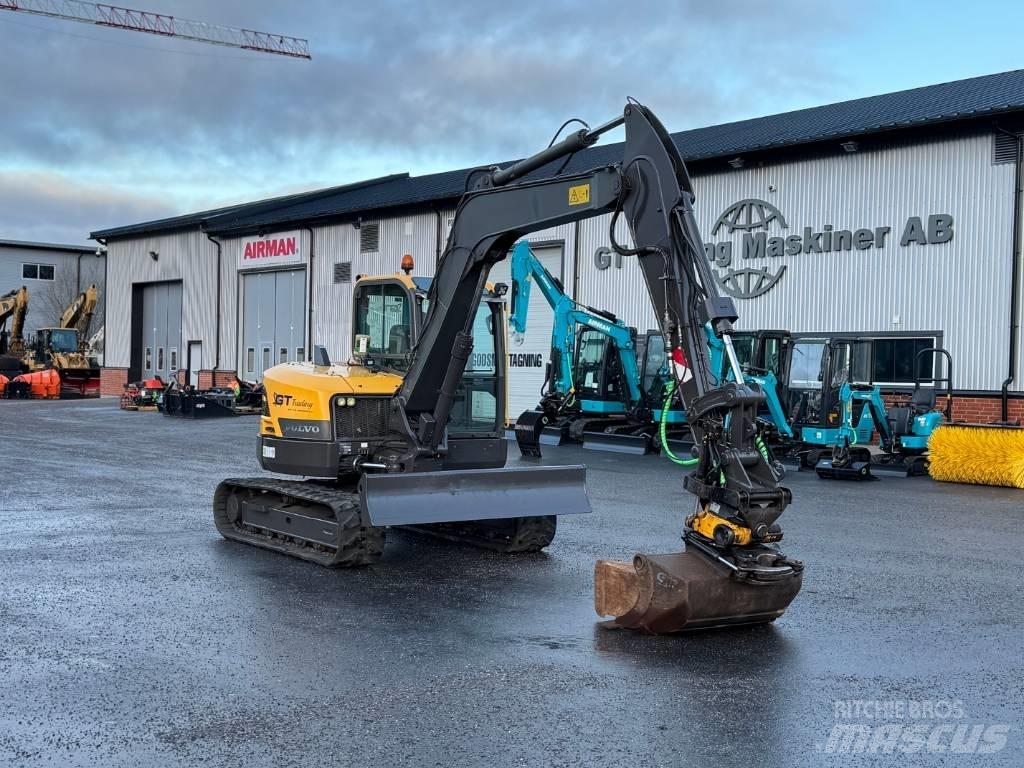 Volvo ECR 88 D Vidutinės galios ekskavatoriai 7-12 t
