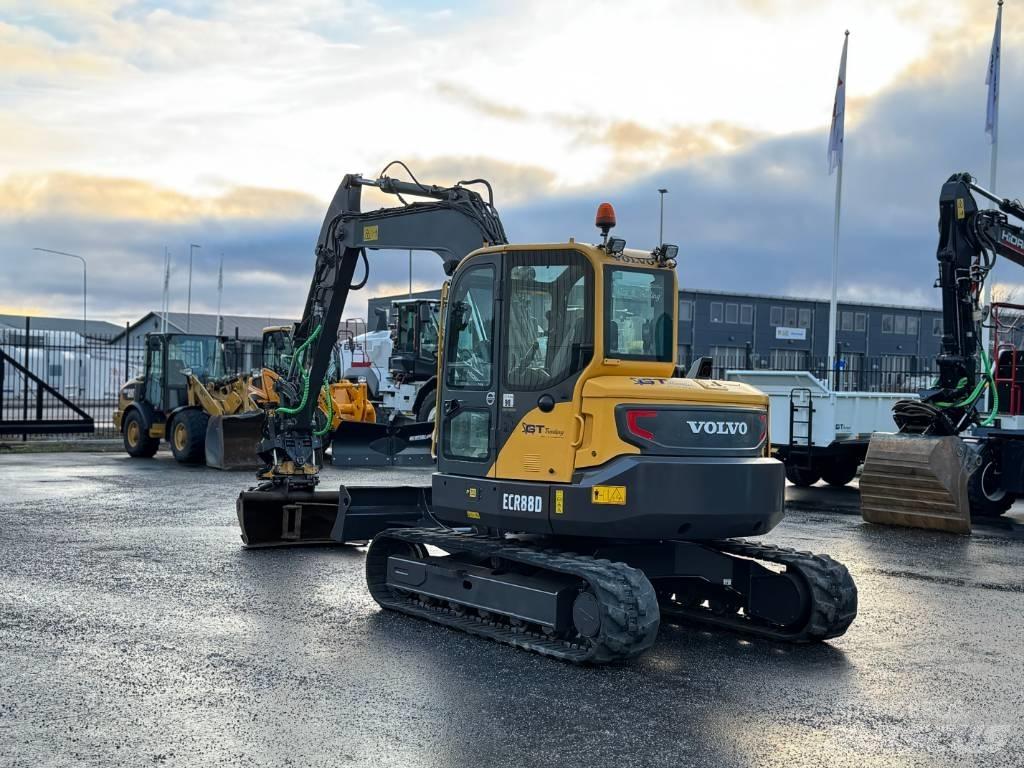 Volvo ECR 88 D Vidutinės galios ekskavatoriai 7-12 t