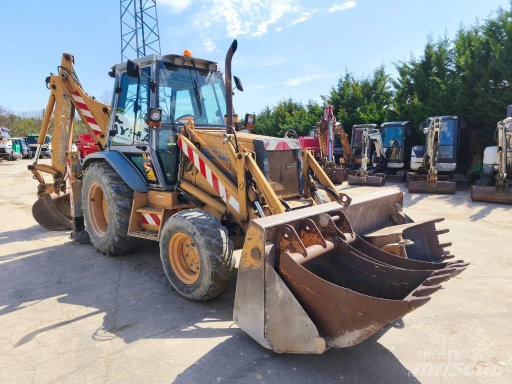 CASE 580 K Turbo Ekskavatoriniai krautuvai