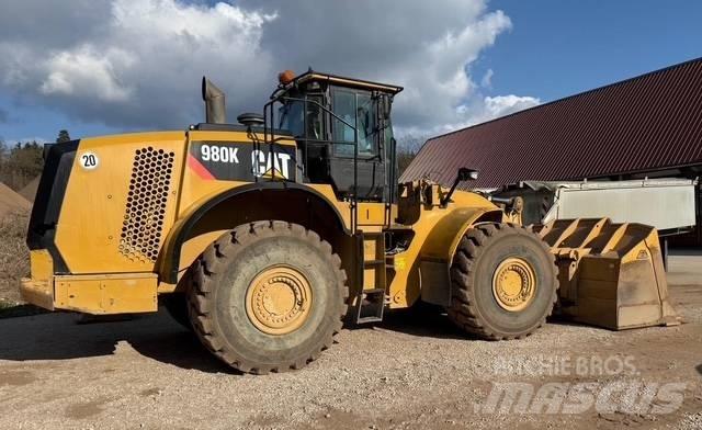 CAT 980 K Naudoti ratiniai krautuvai