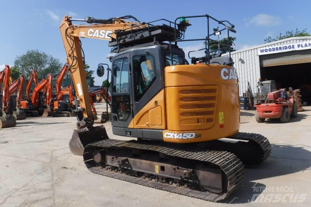 CASE CX 145 D SR Vikšriniai ekskavatoriai
