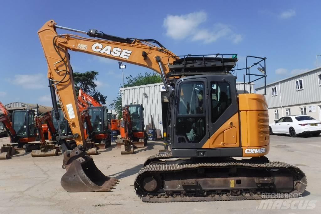 CASE CX 145 D SR Vikšriniai ekskavatoriai