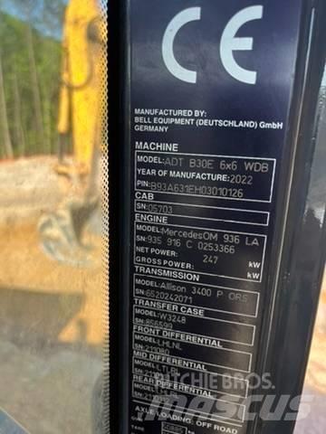 Bell B30E Karjeriniai savivarčiai