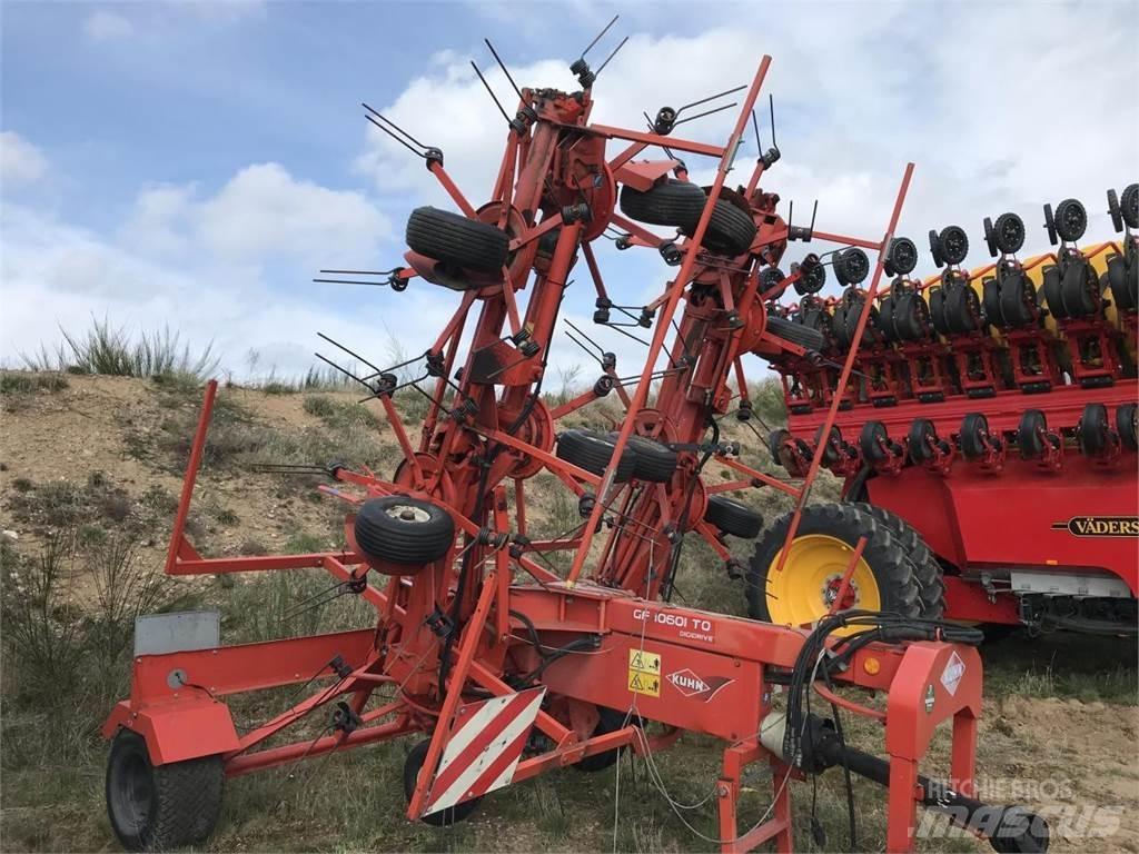 Kuhn GF 10601TO Šieno grėbliai ir vartytuvai