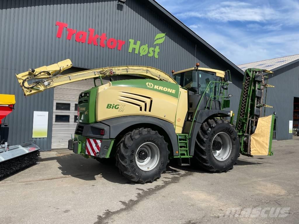 Krone Big X 630 Pašarų ruošimo technika