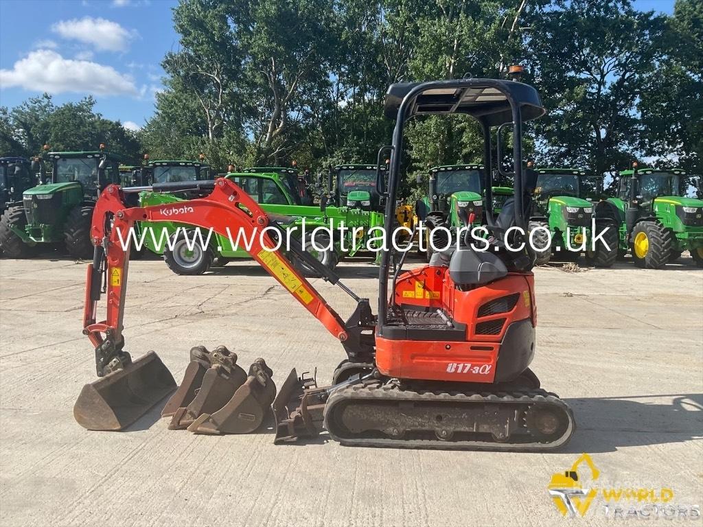 Kubota U 17-3 Mini ekskavatoriai < 7 t