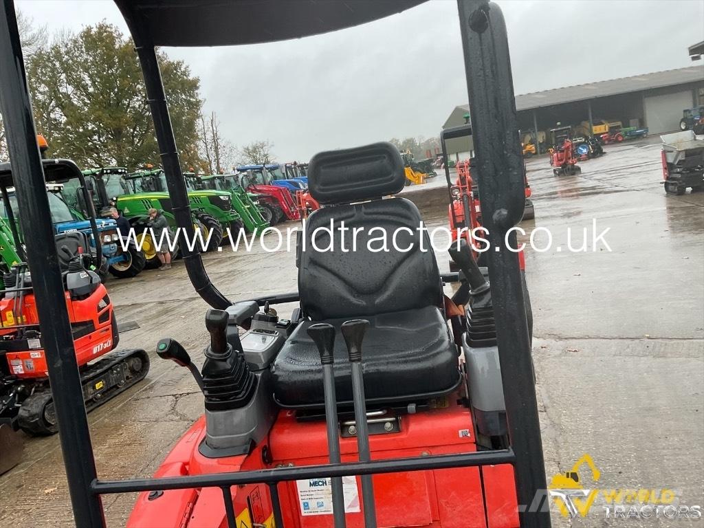 Kubota U 17-3 Mini ekskavatoriai < 7 t