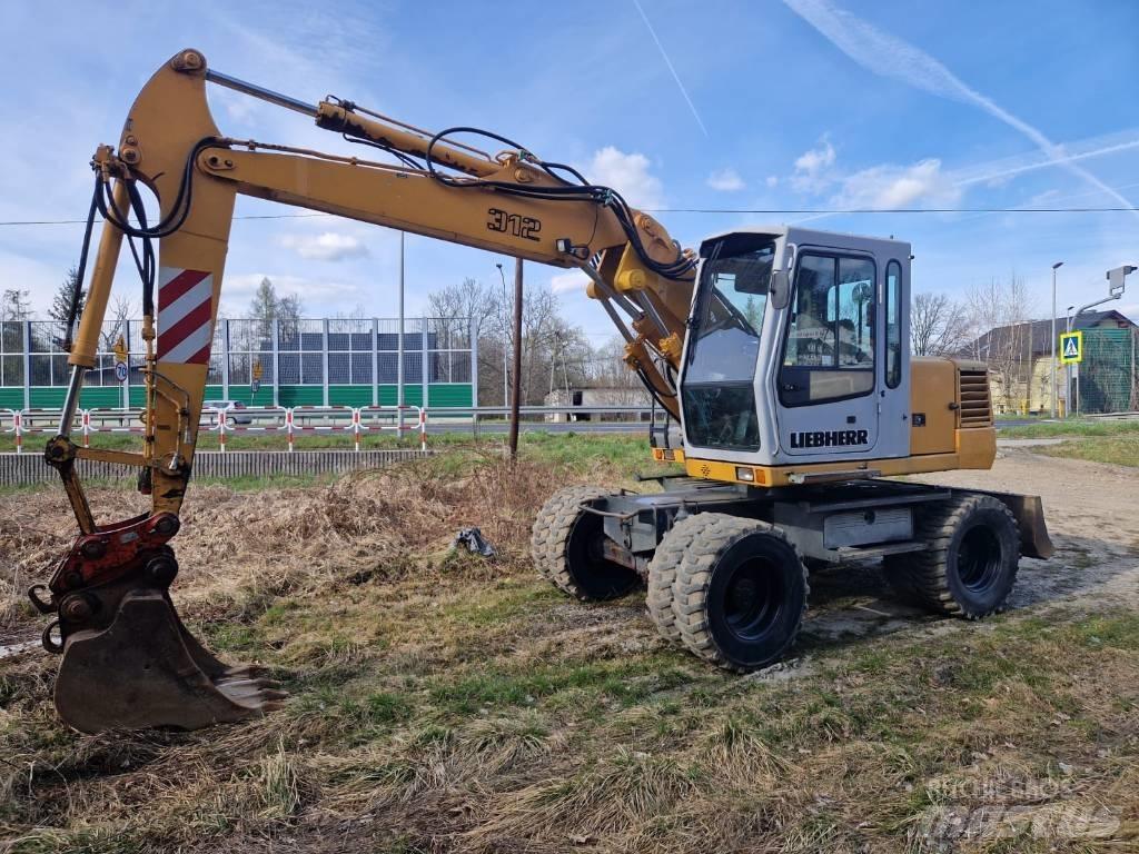 Liebherr 312 A Ratiniai ekskavatoriai