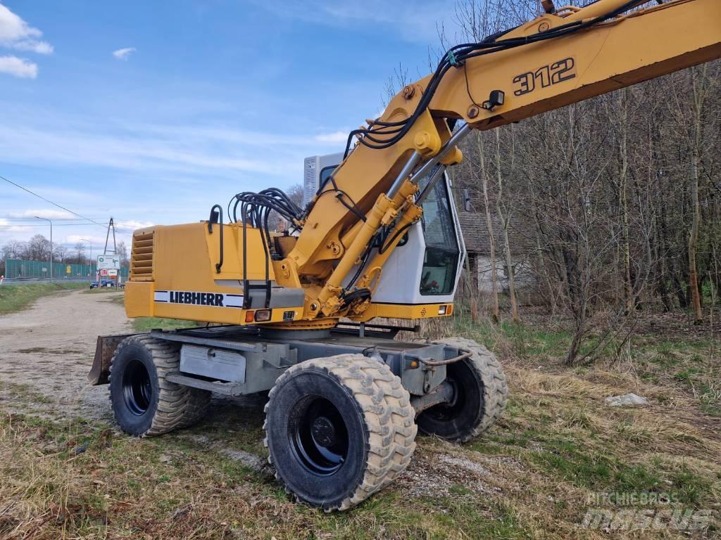 Liebherr 312 A Ratiniai ekskavatoriai