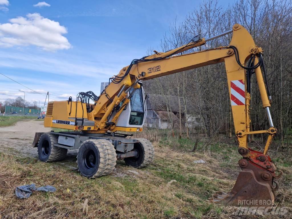 Liebherr 312 A Ratiniai ekskavatoriai