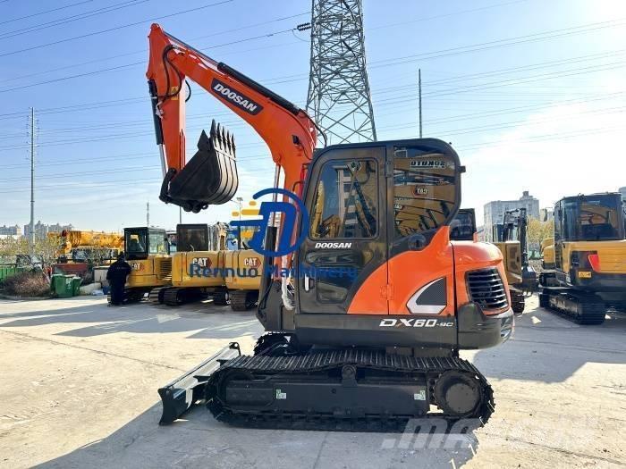Doosan DX 60 Mini ekskavatoriai < 7 t