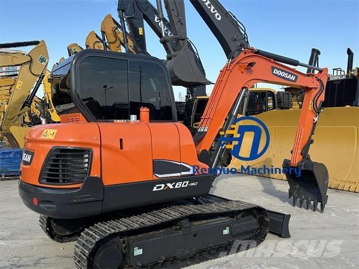 Doosan DX 60 Mini ekskavatoriai < 7 t