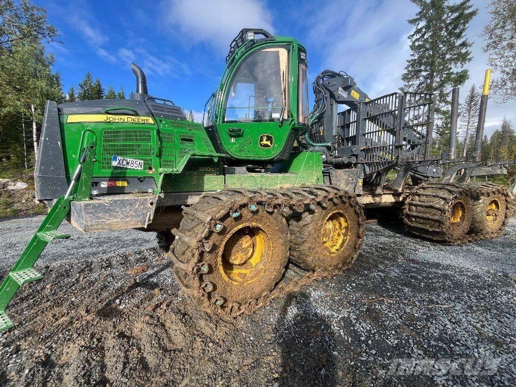 John Deere 1510G Naudoti miškovežiai (Forvarderiai)