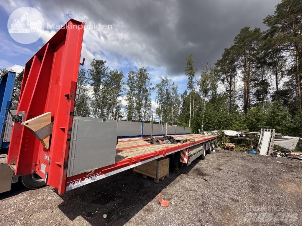 Kel-Berg S 600 H Bortinių sunkvežimių priekabos su nuleidžiamais bortais