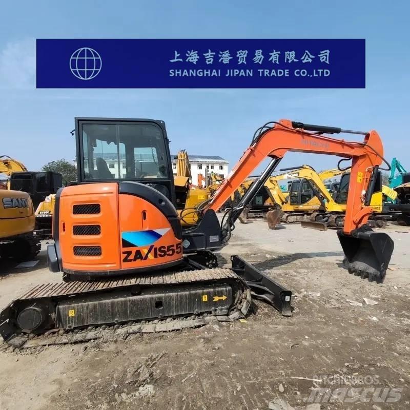 Hitachi ZX 55 Mini ekskavatoriai < 7 t