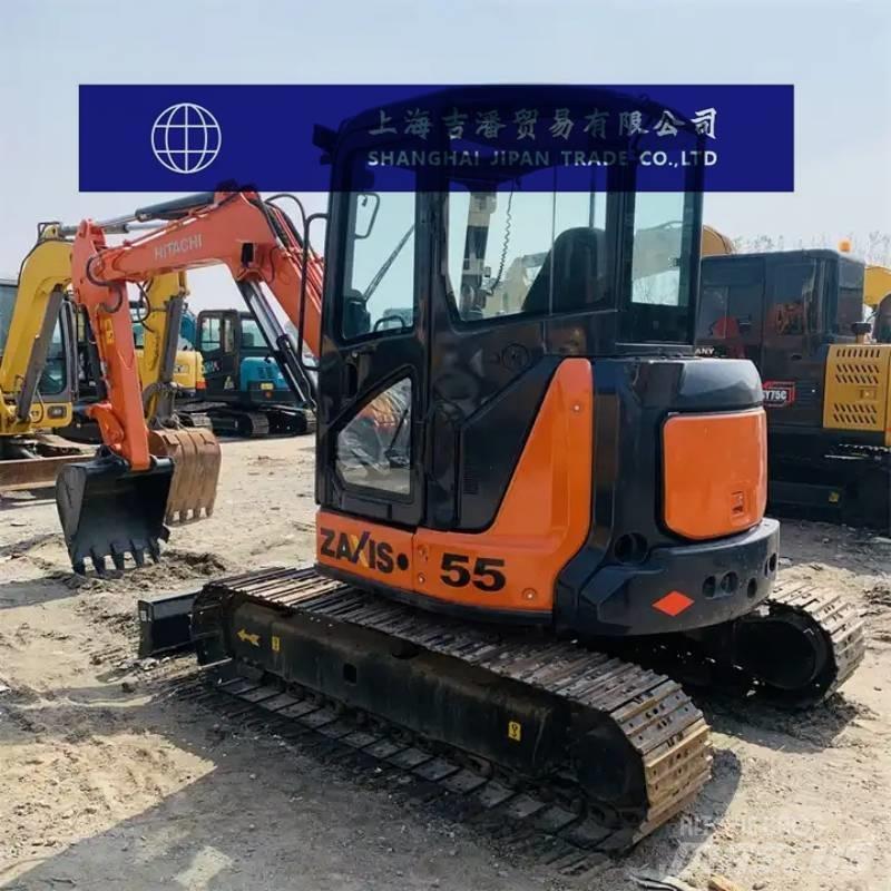 Hitachi ZX 55 Mini ekskavatoriai < 7 t