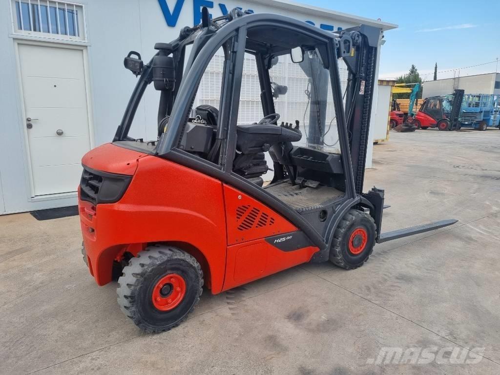 Linde H 25 D-02 Dyzeliniai krautuvai