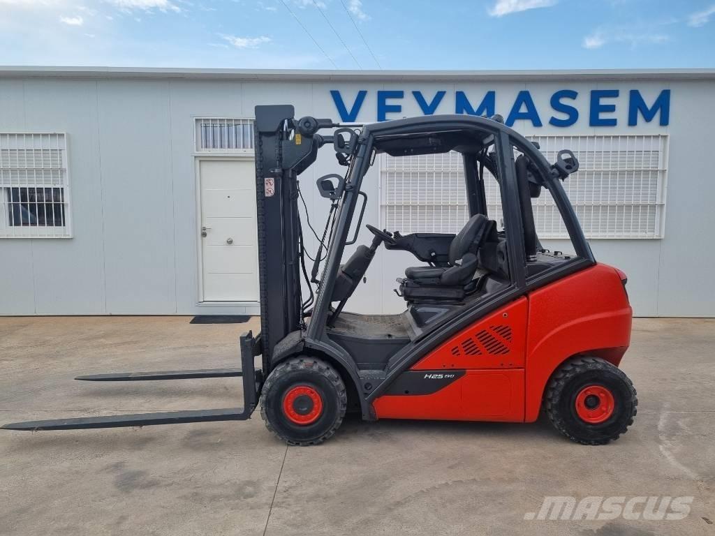 Linde H 25 D-02 Dyzeliniai krautuvai