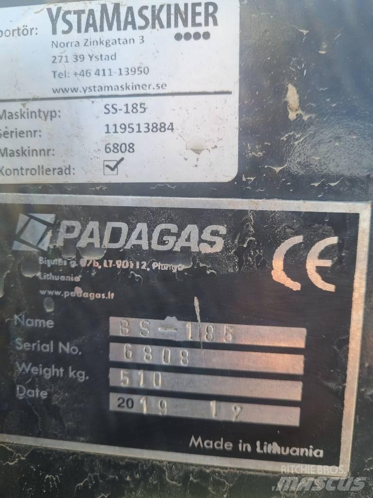 Padagas SS-185 Šepečiai