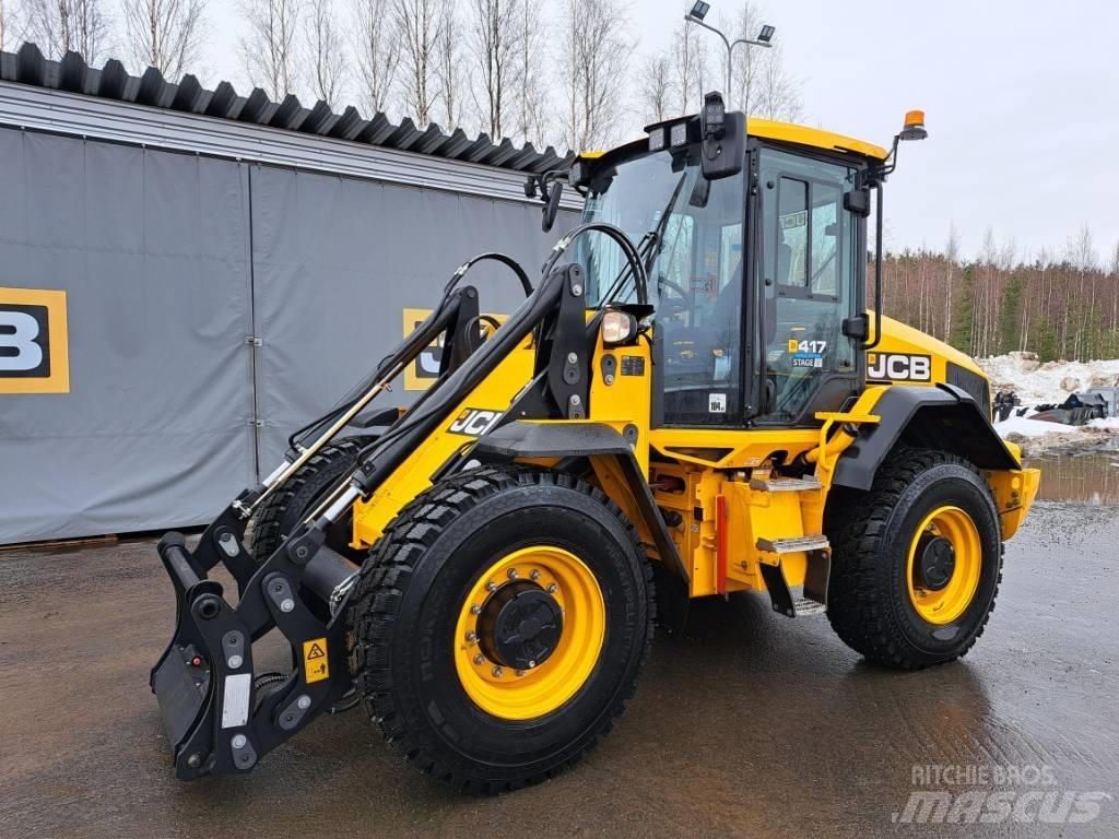 JCB 417 HT Naudoti ratiniai krautuvai