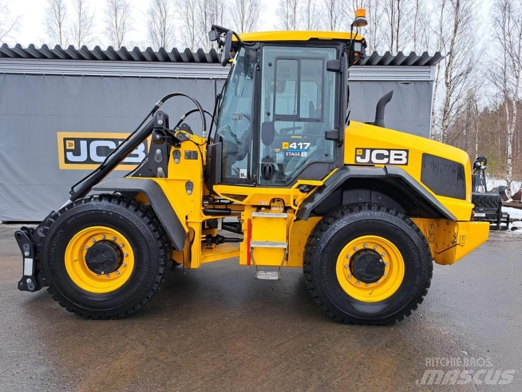 JCB 417 HT Naudoti ratiniai krautuvai