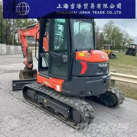 Kubota U 55 Mini ekskavatoriai < 7 t