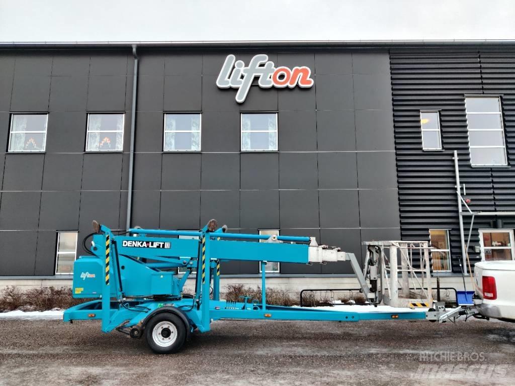 Denka-Lift DL18 Ant priekabų montuojamos kėlimo platformos