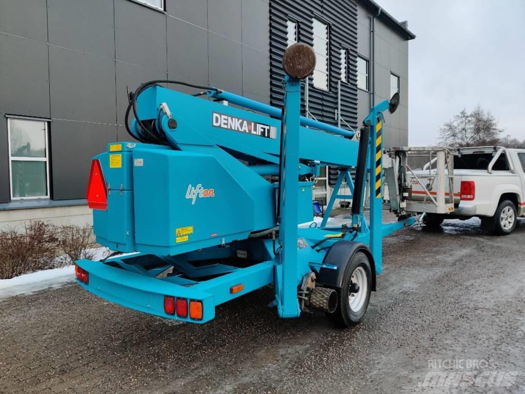 Denka-Lift DL18 Ant priekabų montuojamos kėlimo platformos