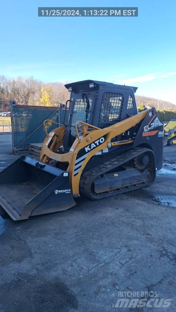 Kato CL35 Krautuvai su šoniniu pasukimu