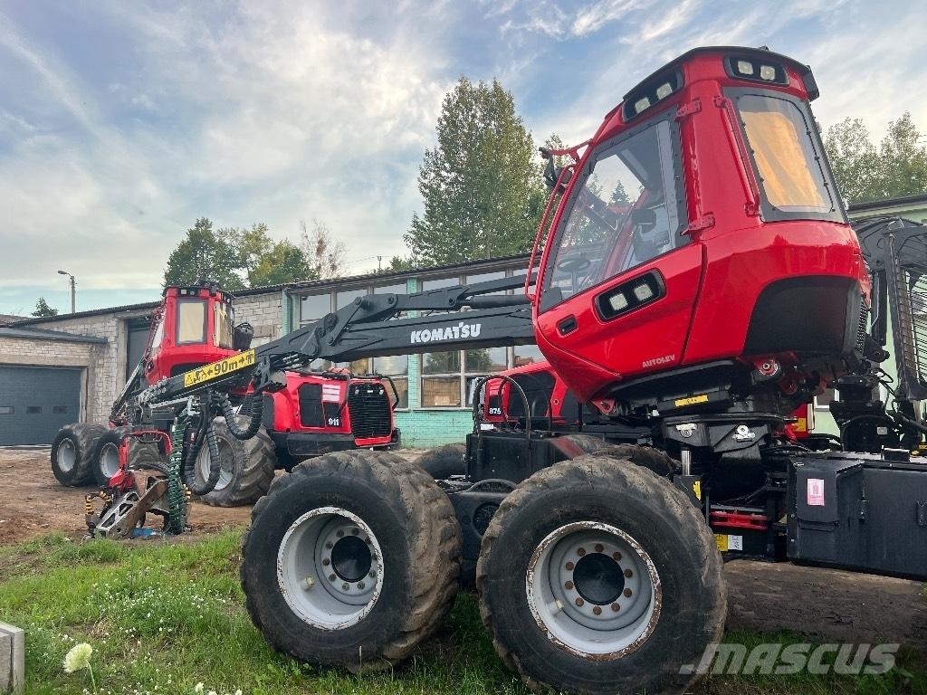 Komatsu 911 Miško technika (Harvesteriai)