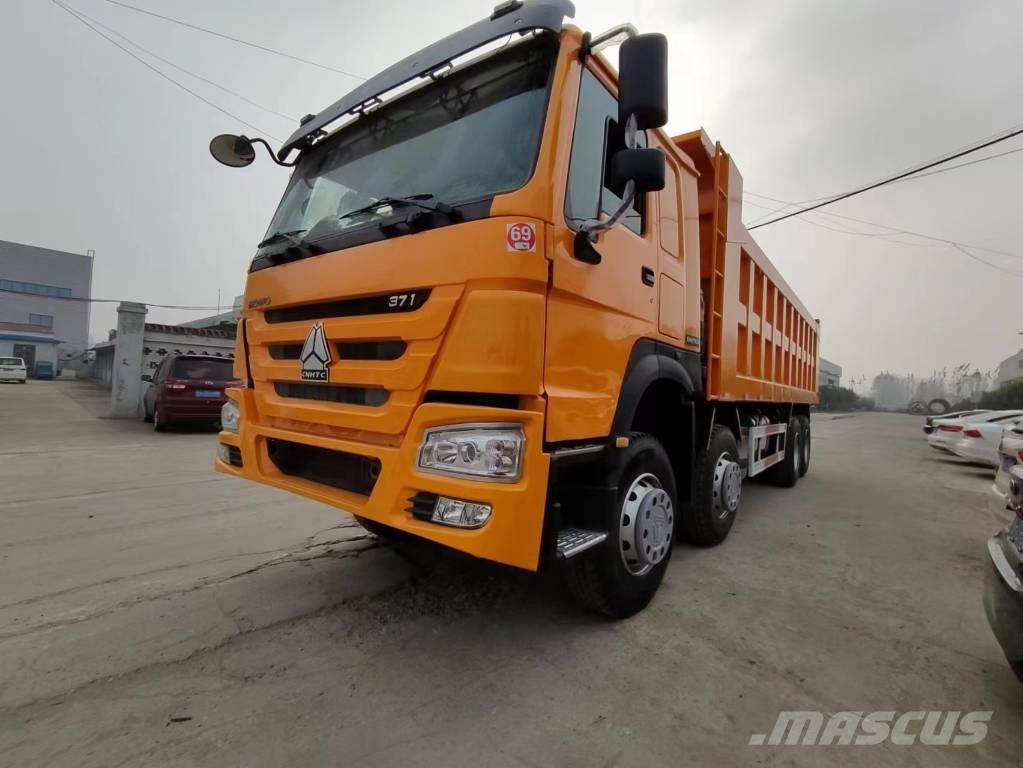 Howo 371 8x4 Savivarčių priekabų vilkikai