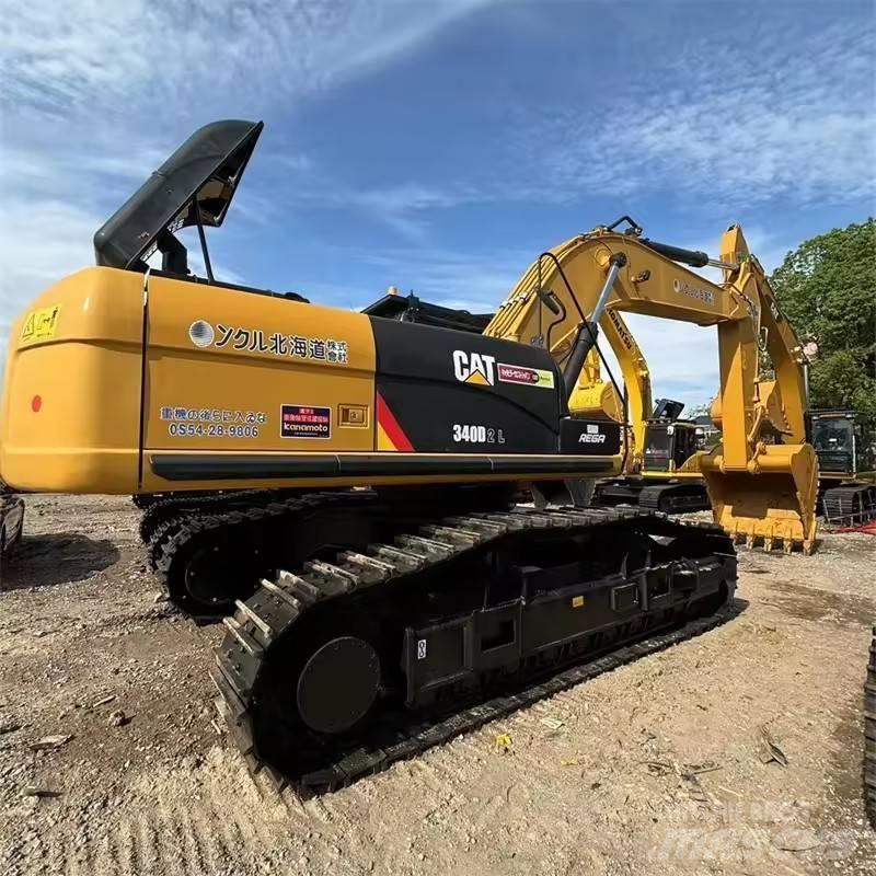 CAT 340 Vikšriniai ekskavatoriai