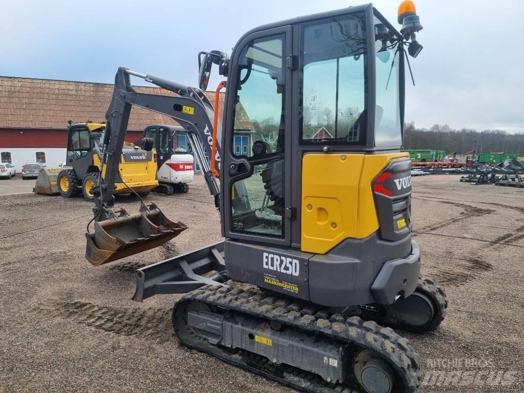 Volvo ECR25 D Mini ekskavatoriai < 7 t