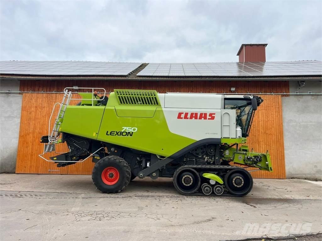 CLAAS Lexion 750TT Derliaus nuėmimo kombainai