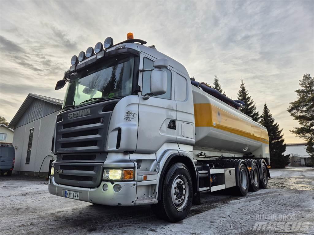 Scania R480 Automobilinės cisternos