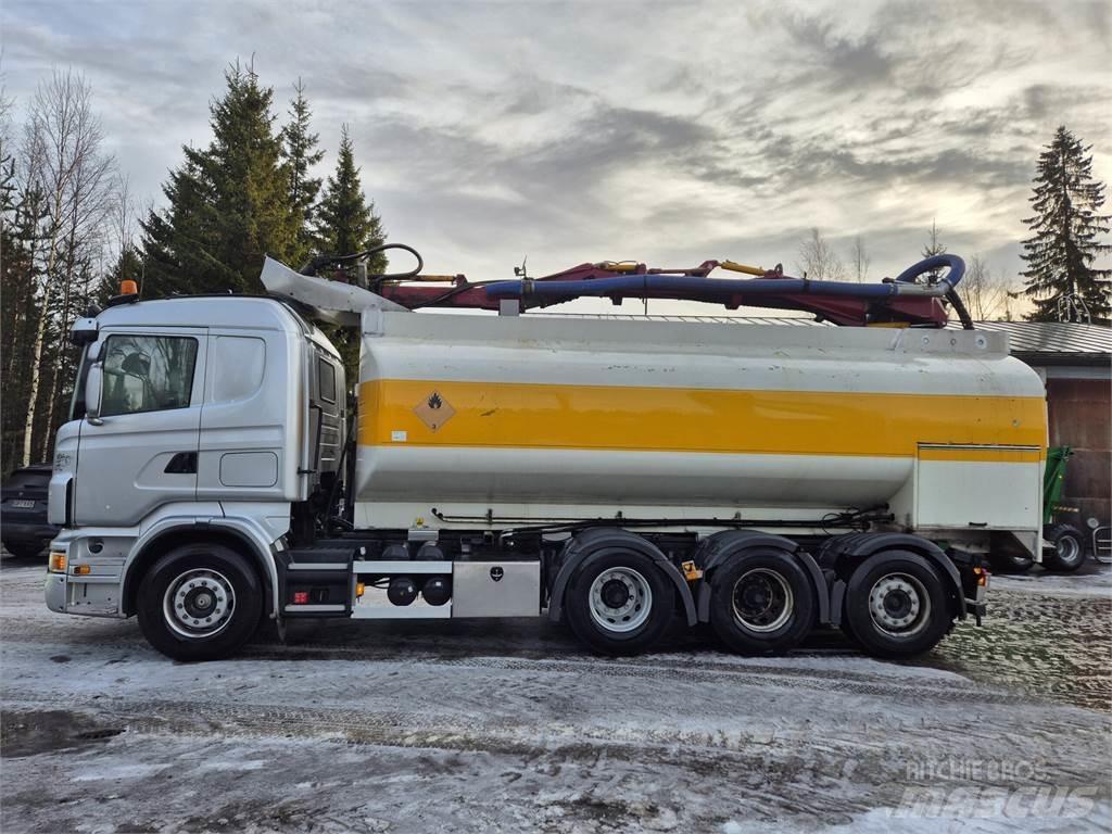 Scania R480 Automobilinės cisternos