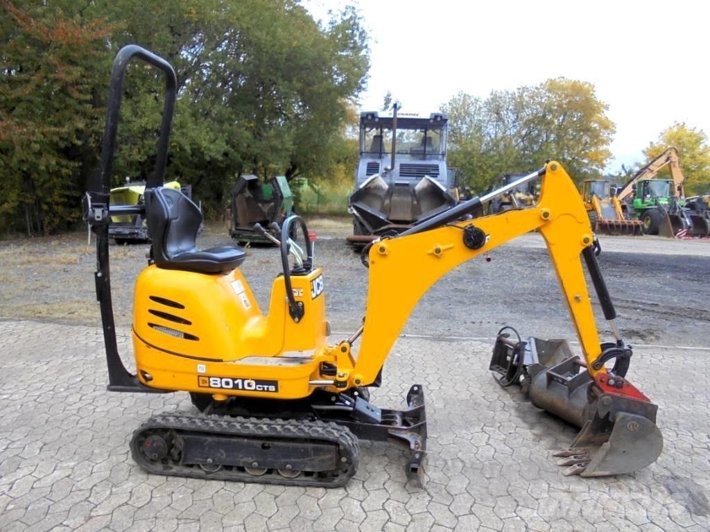JCB 8010 CTS Mini ekskavatoriai < 7 t